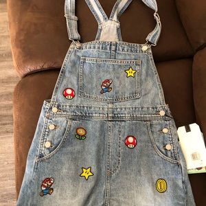 Levi’s Nintendo Super Mario Vintage Shortalls